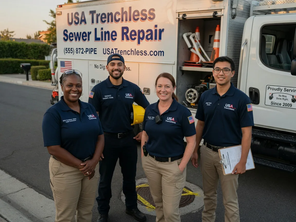 Sewer Line Repair company in Rhome, TX